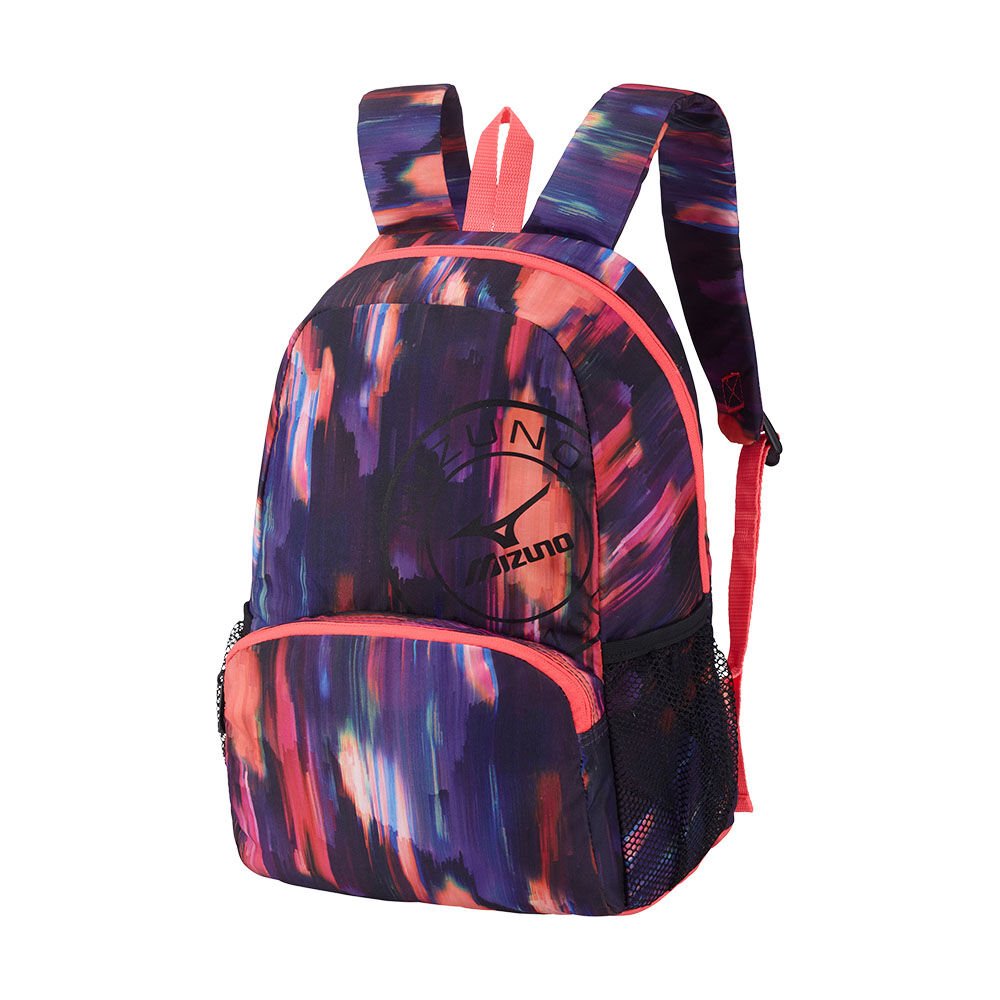 Mizuno Back Pack Print - Bayan Sırt Çantası - Mavi Türkiye (WKBXFY-415)